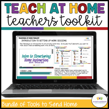 Preview of Home Teaching Toolkit for Special Education Support of Distance Learning