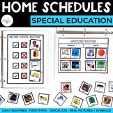 Home Visual Schedules | Daily Routines, Checklists, Visual