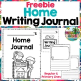 Distance Learning Writing Journal Freebie