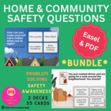 Home and Community Safety Questions - BUNDLE - Adult Cognitive Speech Therapy