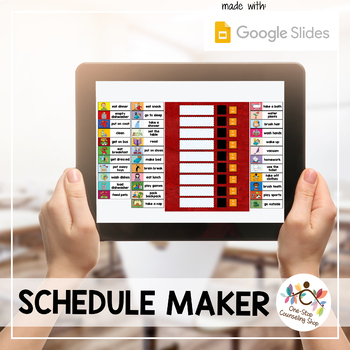 Preview of Home and School Routine Schedule Maker