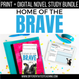 Home of the Brave Novel Study: Reading Questions & Vocabul
