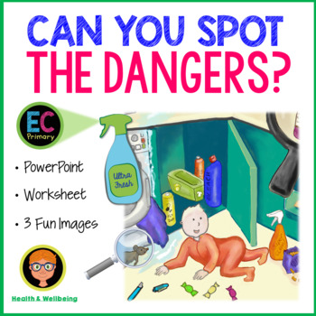 Preview of Home safety - spot the dangers activity