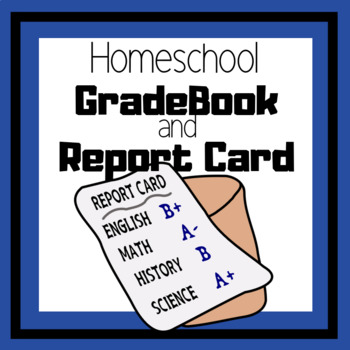 Preview of HomeSchool Report card and Grade book Forms