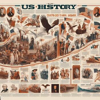 Preview of HomeSchool United States History Resource BUNDLE: Outline/Projects/ More!