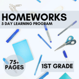 HomeWorks Grade 1 Printable At Home Learning Program