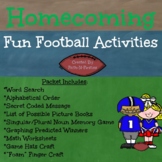 Homecoming - Fun Football Activities