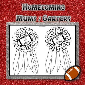 Preview of Homecoming Mums and Garters