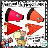 Homecoming Pennant and Megaphone | Fall Craft