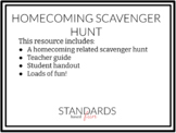 Homecoming Scavenger Hunt