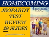 Homecoming by Cynthia Voigt – Interactive Jeopardy Test Re