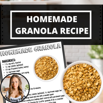 Preview of Homemade Granola [FACS, FCS]