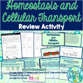 Homeostasis and Cellular Transport Review-STAAR-Google Sli