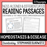 Homeostasis & Disease Reading Passages | Printable & Digit