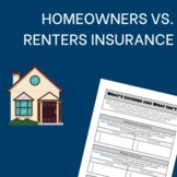 Homeowners vs. Renters Insurance Webquest