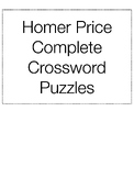 Homer Price Complete Crossword Puzzles