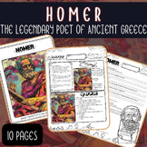 Homer The Legendary Poet of Ancient Greece: Reading, Works