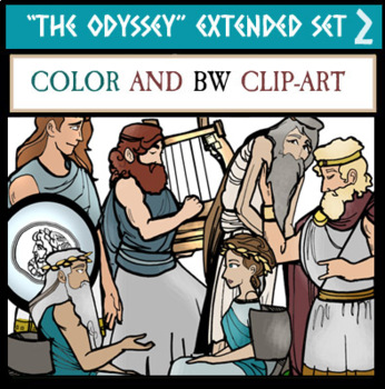 odyssey characters clipart