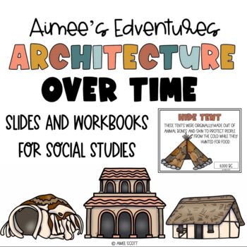 Preview of 3rd Grade Social Studies | Homes through Time Workbooks | US History