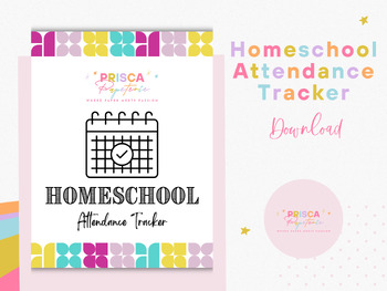 Preview of Homeschool Attendance Tracker - State Compliance Tracking - Record Keeping