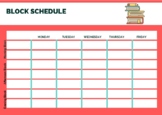 Homeschool Block Schedule