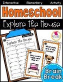 Homeschool Explore the House Activity!