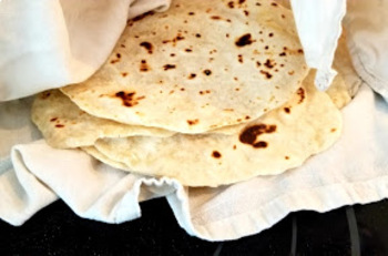 Preview of Homeschool Recipe Lesson Homemade Flour Tortillas
