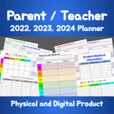 Homeschool Parent / Teacher Lesson Planner 2023-2024  *FRE
