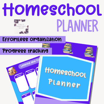 Preview of Homeschool Planner