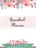 Homeschool Planner All in One Undated Editable And Printable