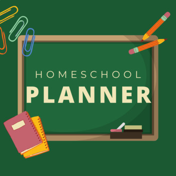 Preview of Homeschool Planner: Organize your Homeschool Journey