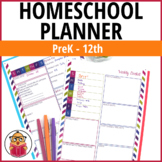Homeschool Planner and Record Binder - Undated