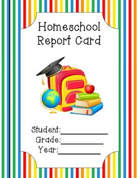 Preview of Homeschool Report Card