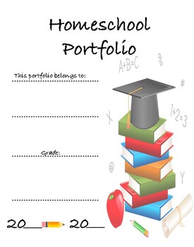 Preview of Homeschool Student Portfolio 2020 Update