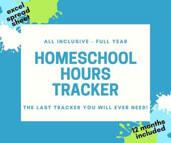 Preview of Ultimate Homeschool Hours Tracker