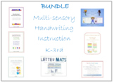 Homeschoolers K-3rd Multi-Sensory Handwriting Instruction