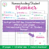Homeschooling/Student Planner