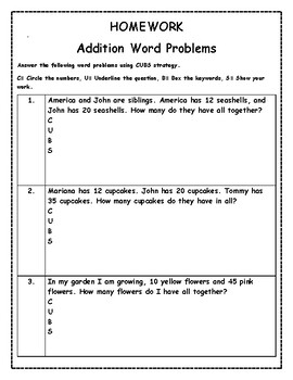 Math homework help word problems