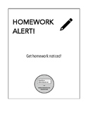 Homework Alert