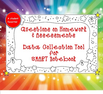 Preview of Homework Data Collection SMART Board Tool