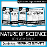 Intro to Science / Nature of Science Homework Bundle | Pri