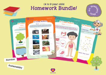 Preview of Homework Bundle