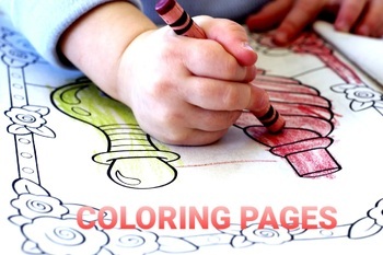 Preview of Homework - Coloring Pages - Coloring Sheets