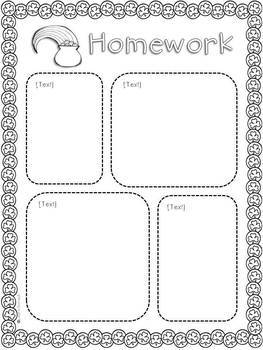 homework cover pages