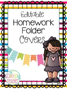 cover page for homework
