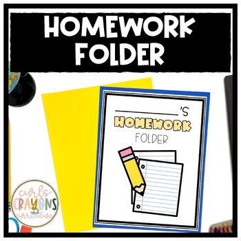homework folder clipart