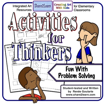 Preview of Activities For Thinkers Problem-Solving Printables