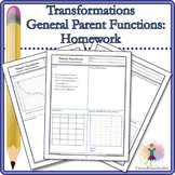 Transformations of Parent Function: Homework