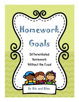 Preview of Homework Goals