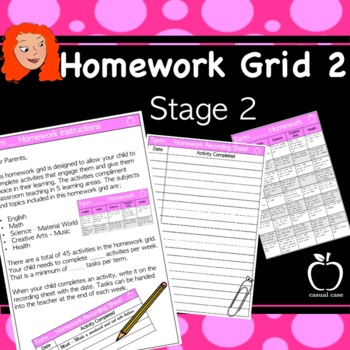 homework grid stage 2